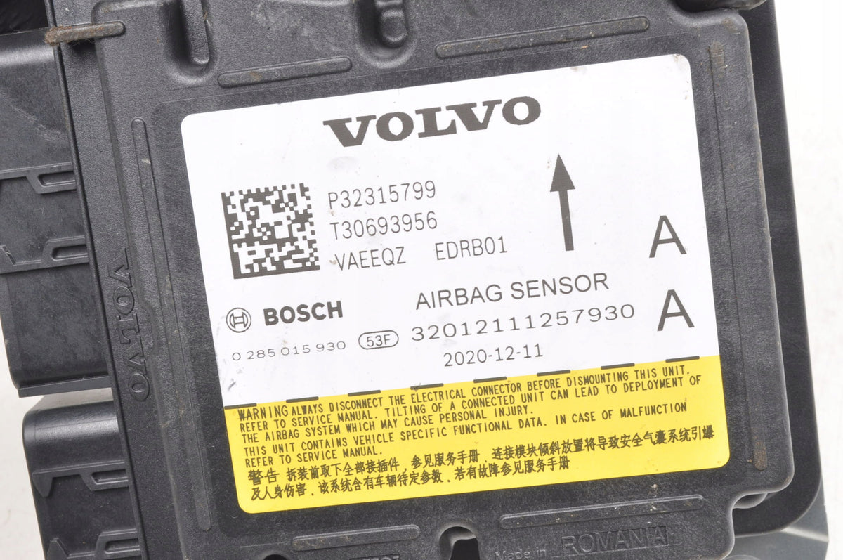 AIRBAG SENSOR VOLVO XC40 II 32315799 SHOT
