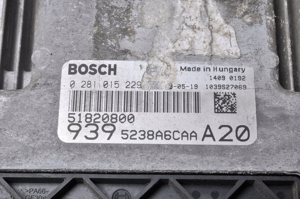 ALFA ROMEO 159 2.4 JTDM 200KM COMPUTER ENGINE DRIVER 51820800