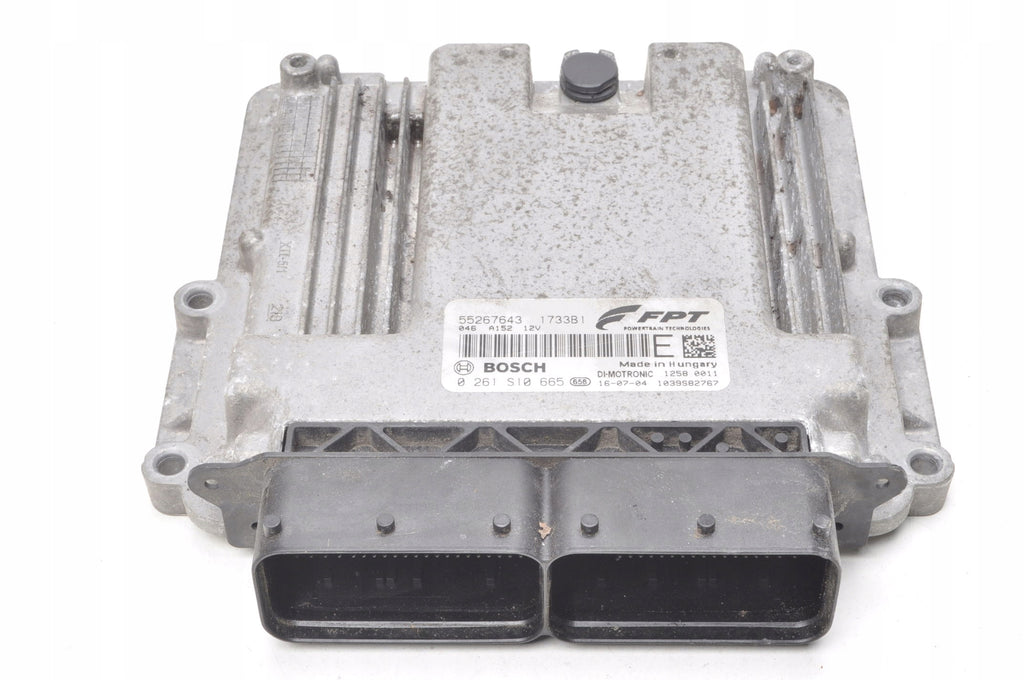ALFA ROMEO 4C 1.75 TBi COMPUTER ENGINE CONTROLLER 55267643 0261S10665