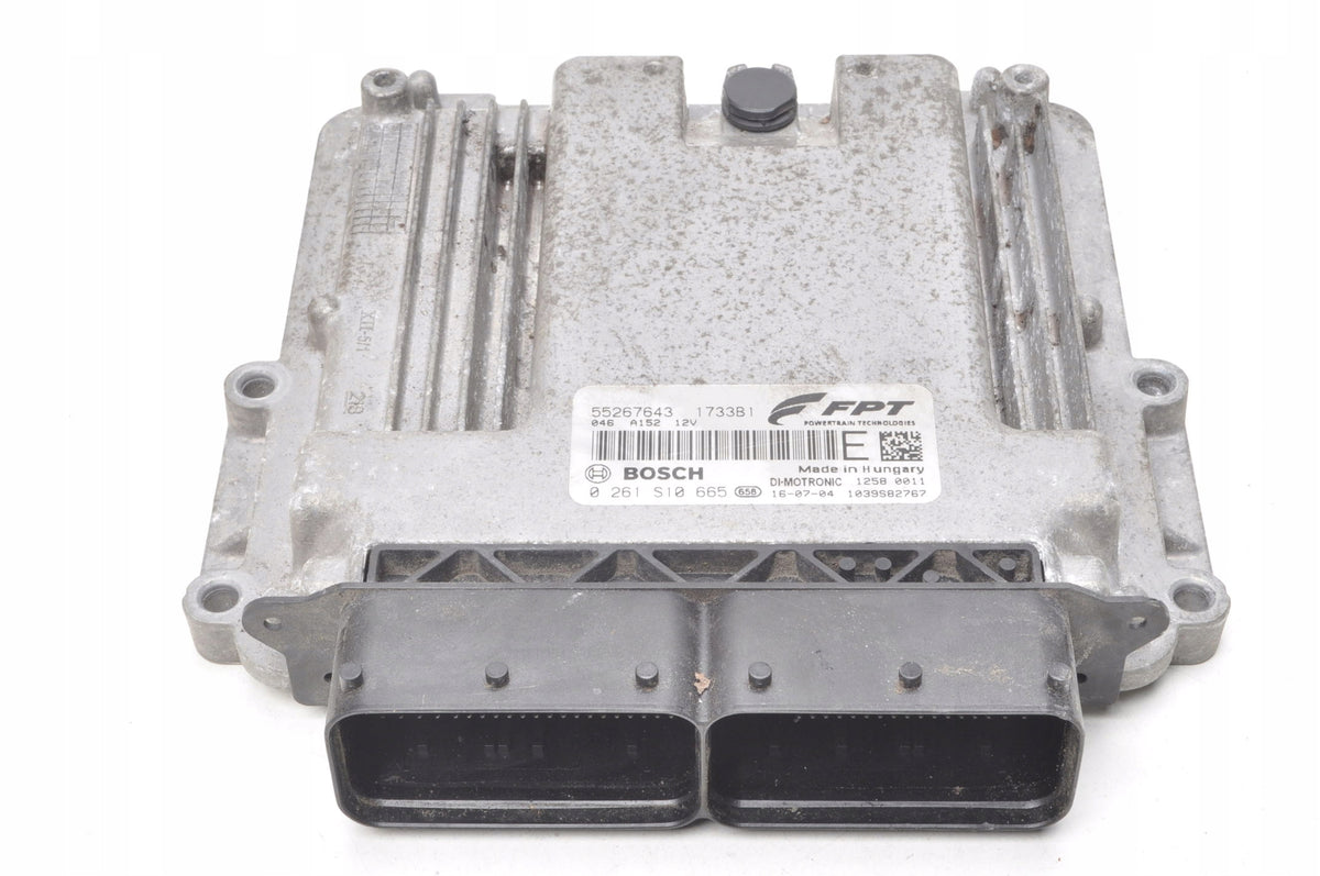 ALFA ROMEO 4C 1.75 TBi COMPUTER ENGINE CONTROLLER 55267643 0261S10665