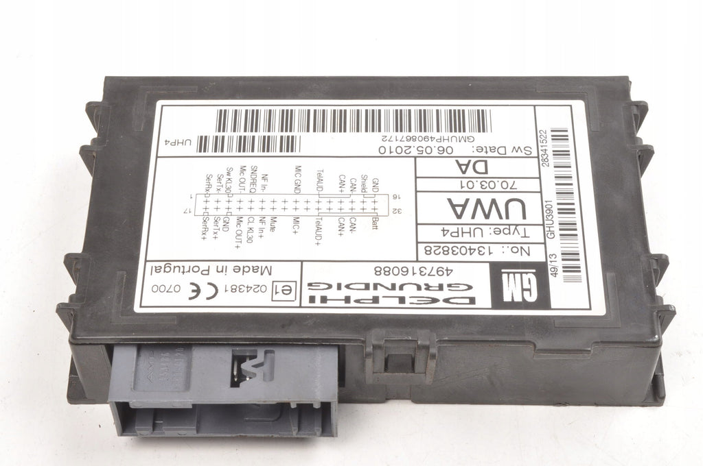 ANTARA ZAFIRA B ASTRA H CORSA D MODULE BLUETOOTH LIFT 13403828