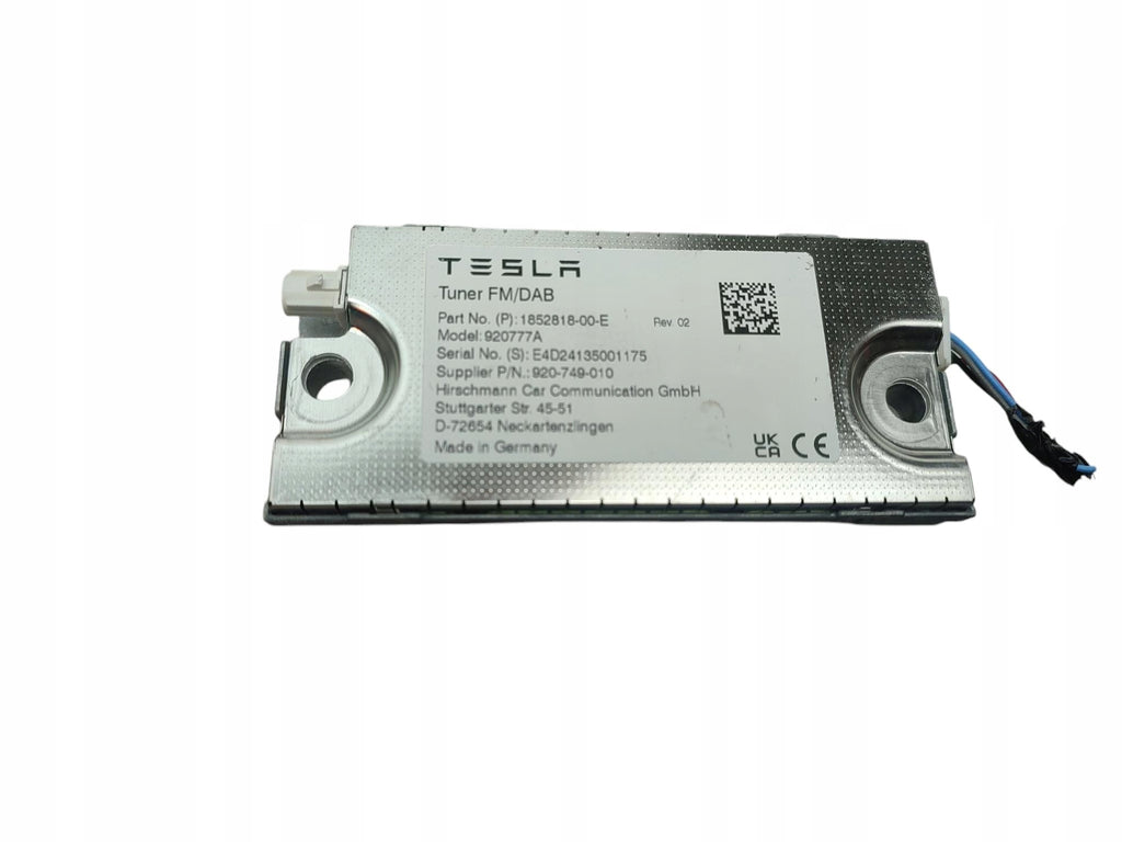 ANTENNA RADIO MODULE TESLA MODEL 3 LIFT (2023-) 1852818-00-E