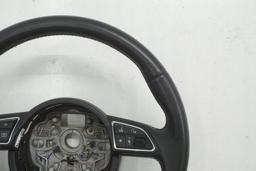AUDI A1 8X 14R STEERING WHEEL MULTIFUNCTION LEATHER 4G0419091R