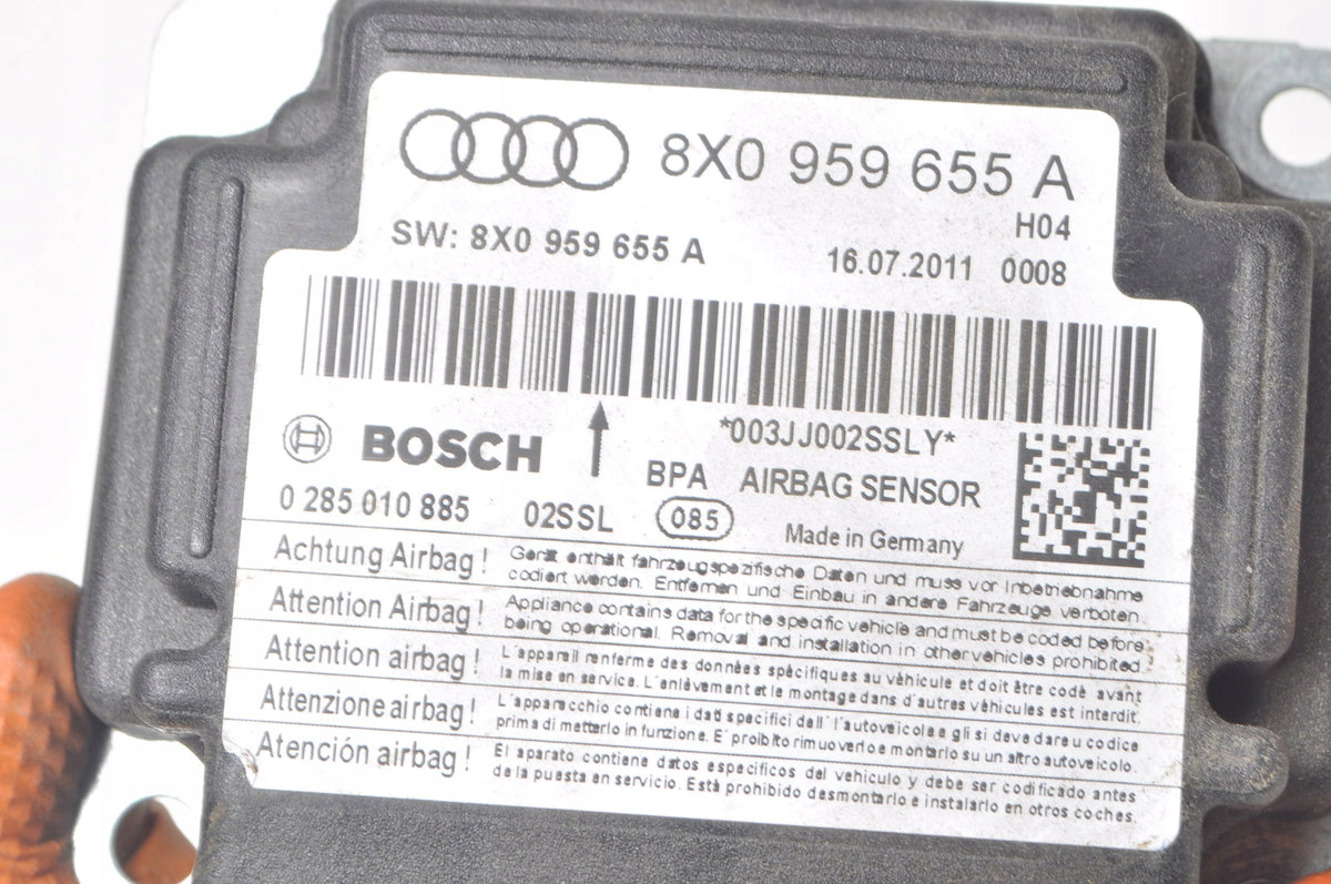 AUDI A1 AIRBAG SENSOR 8X0959655A