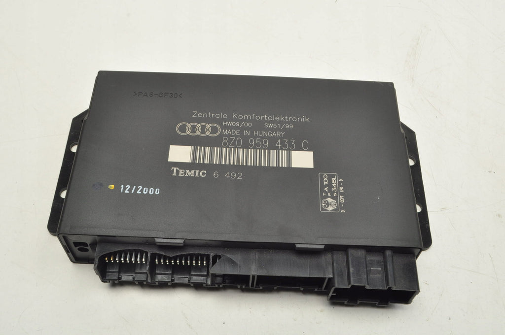 AUDI A2 COMFORT MODULE 8Z0959433C