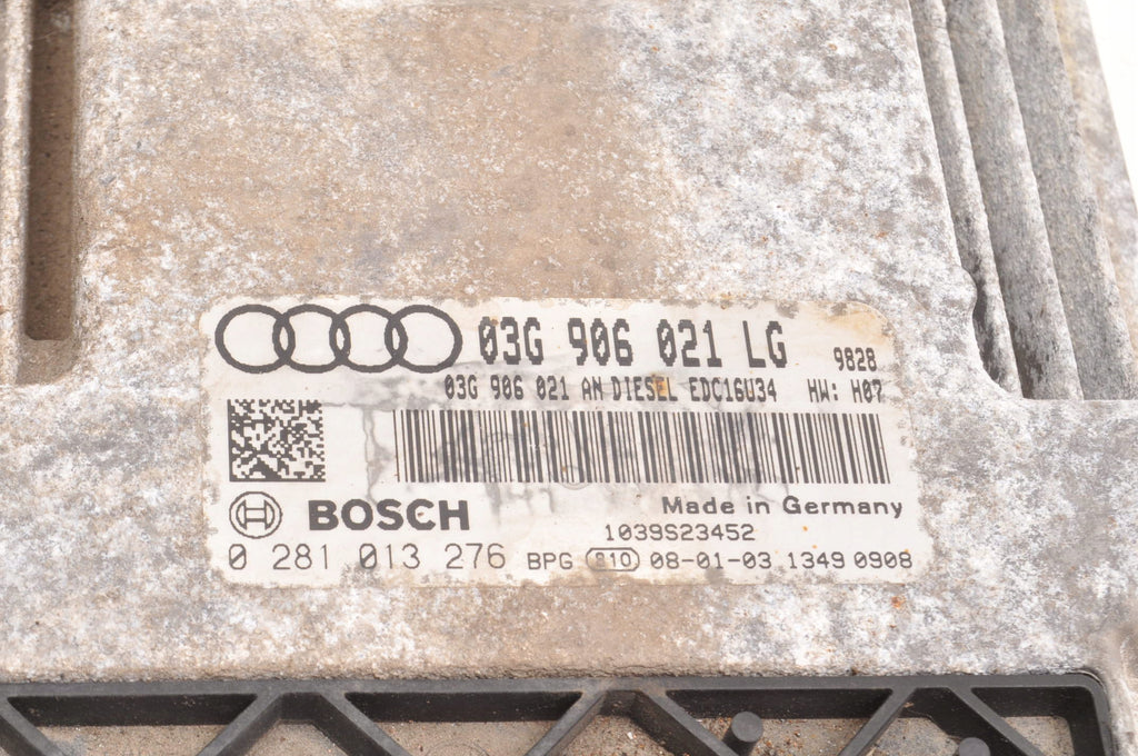 AUDI A3 8P Jetta Golf V 2.0 TDI 140HP COMPUTER ENGINE CONTROLLER 3G906021