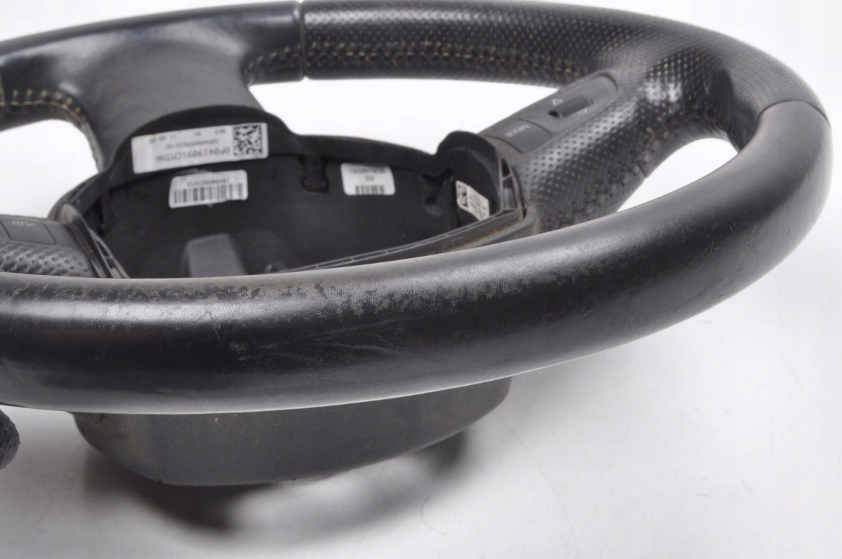 AUDI A3 8P LEATHER STEERING WHEEL 8P0419091CM MULTIFUNCTIONAL