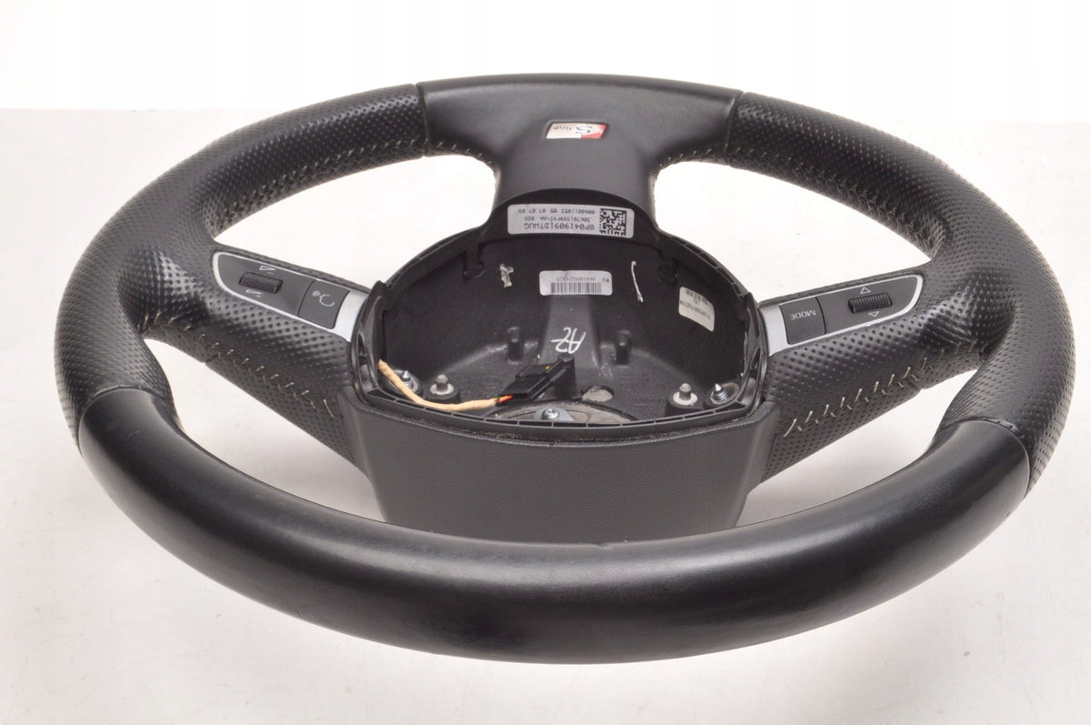 AUDI A3 8P LIFT S-LINE MULTIFUNCTION LEATHER STEERING WHEEL 8P0419091DT
