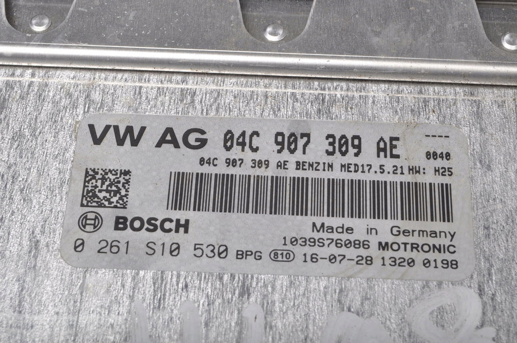 AUDI A3 8V 1.0 TFSI COMPUTER ENGINE DRIVER 04C906026AB 0261S10530