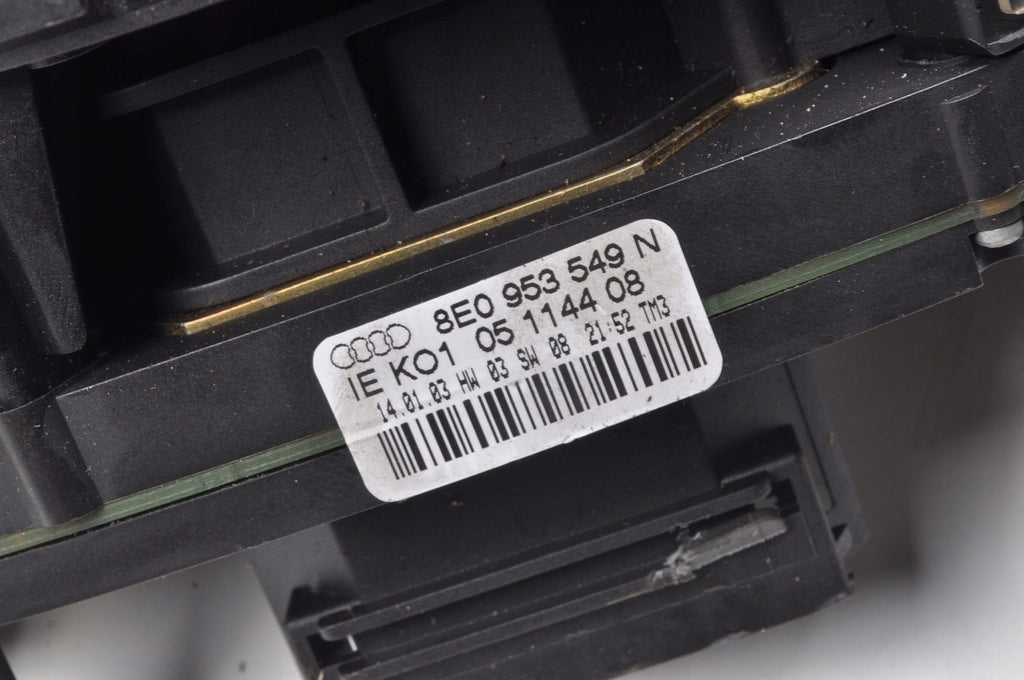 AUDI A4 B6 COMBINED SWITCH TAPE 8E0953549N 8E0953541C