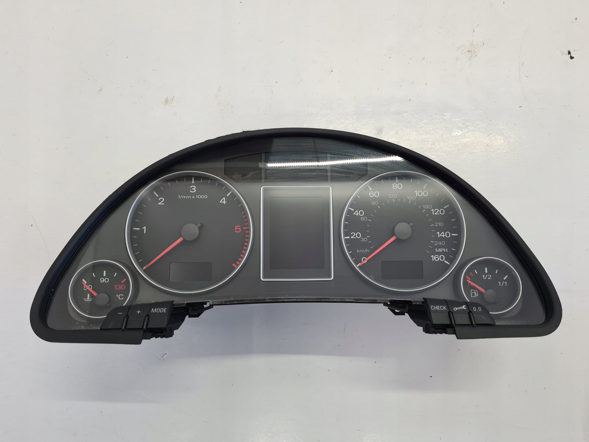 AUDI A4 B7 COUNTER CLOCK 2.0TDI 8E0920983A ANGLIK UK