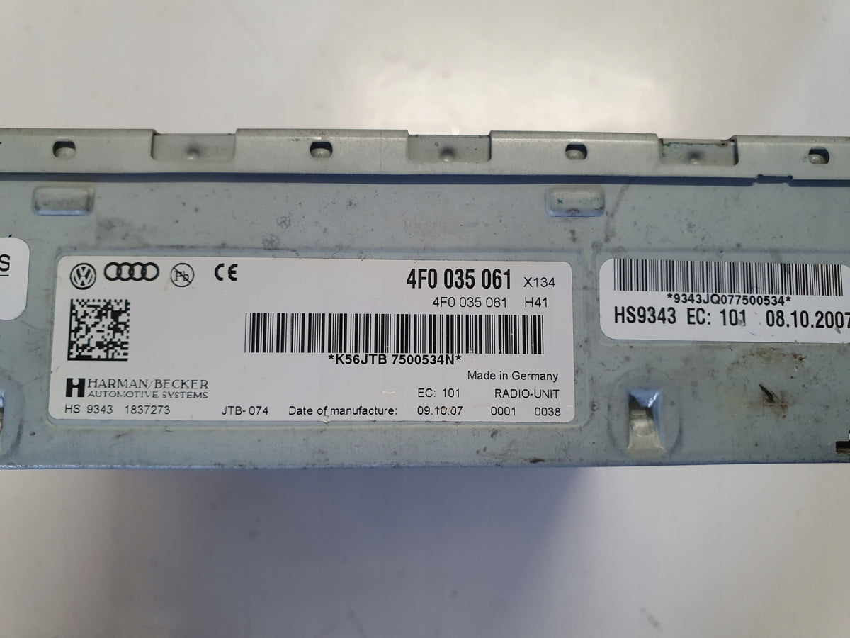 AUDI A4 B8 A5 8T LIFT RADIO TUNER 4F0035061