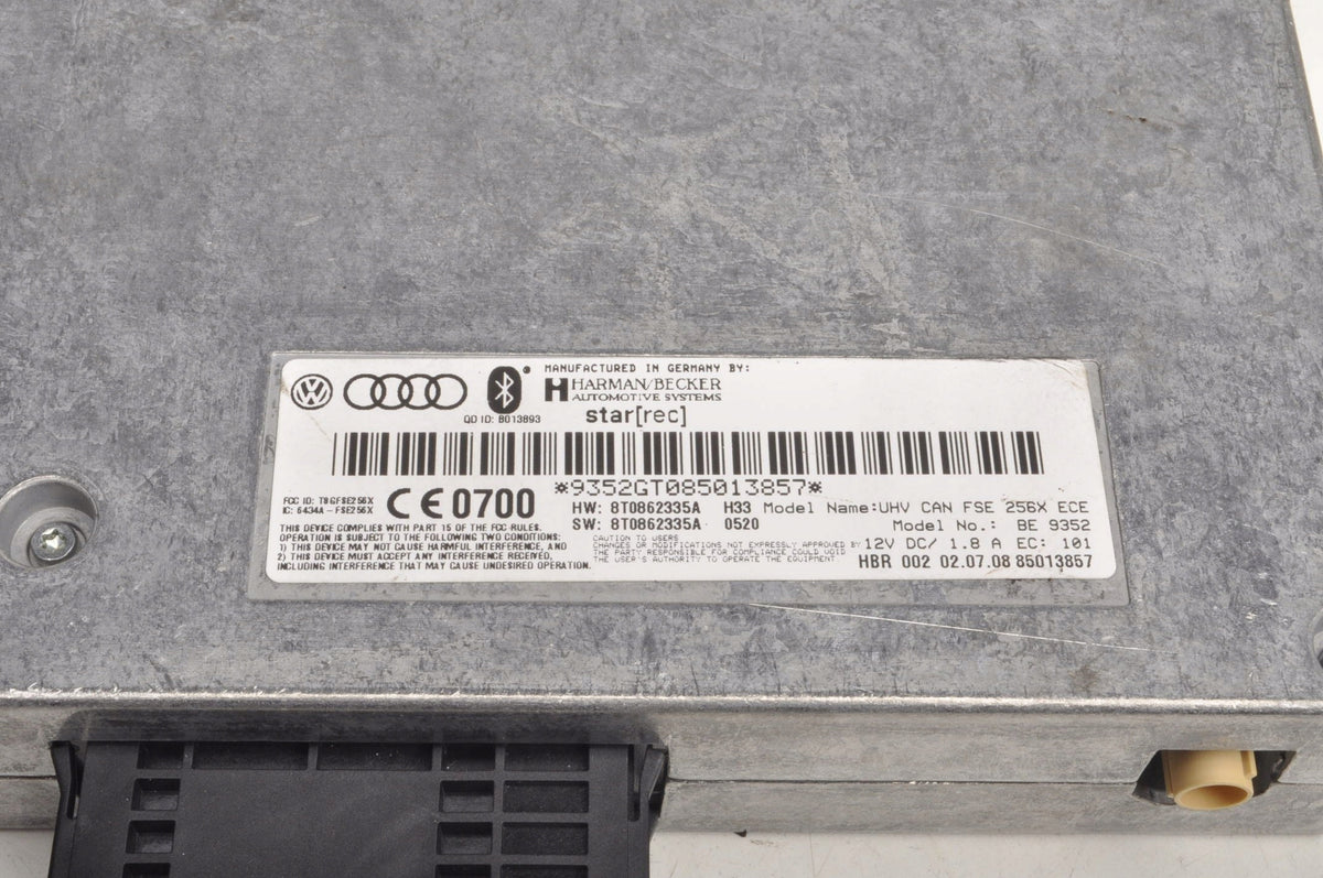 AUDI A4 B8 BLUETOOTH MODULE 8T0862335A