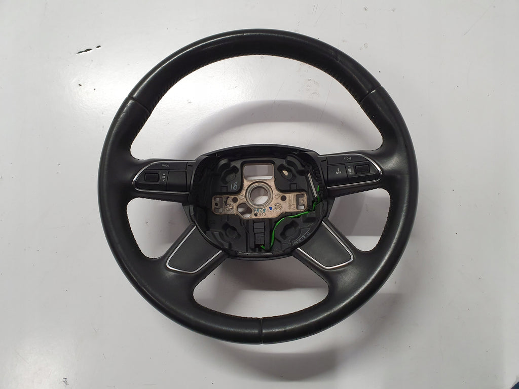 AUDI A4 B8 LIFT LEATHER STEERING WHEEL