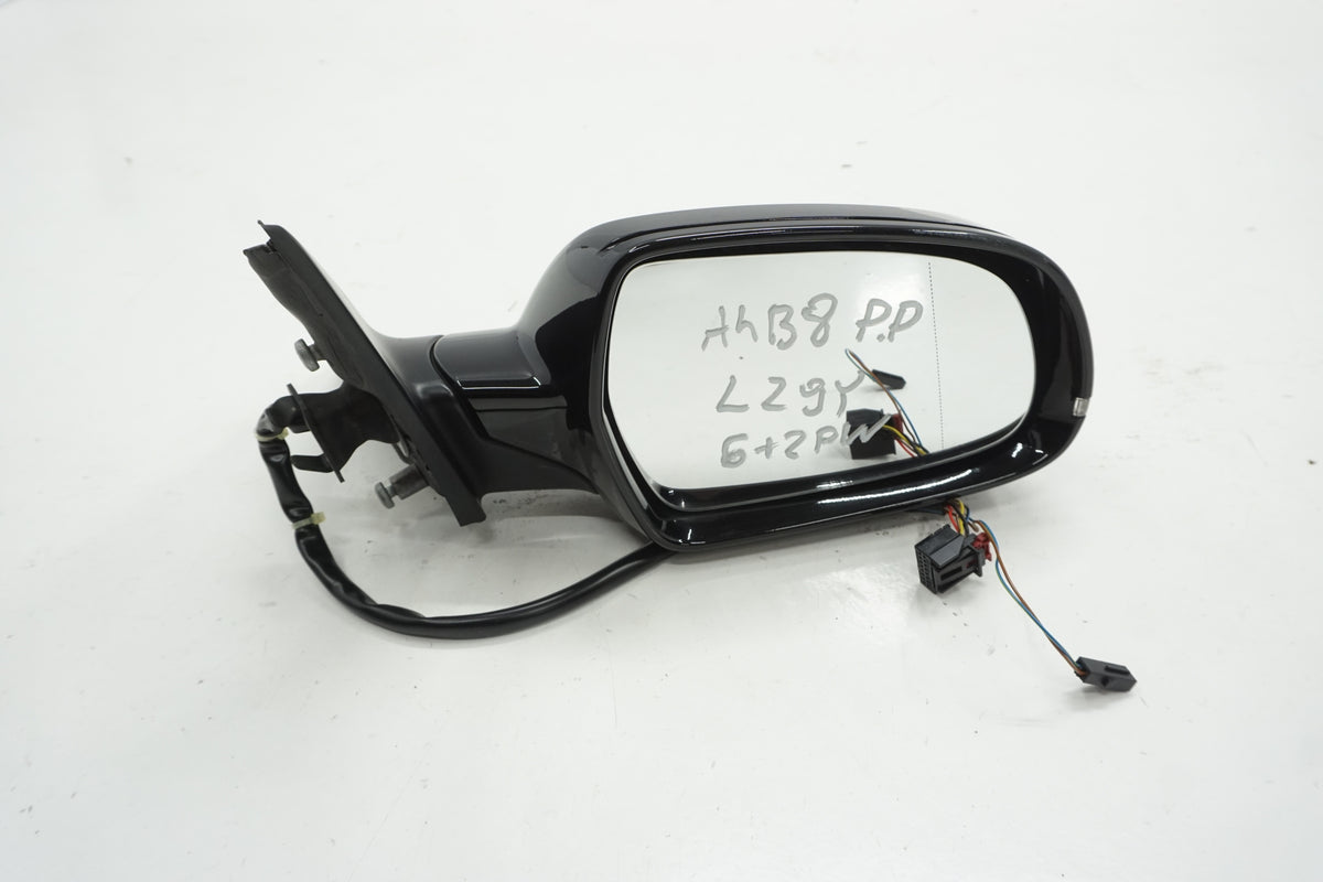 AUDI A4 B8 MIRROR RIGHT 6+2PIN LZ9Y ENGLISH