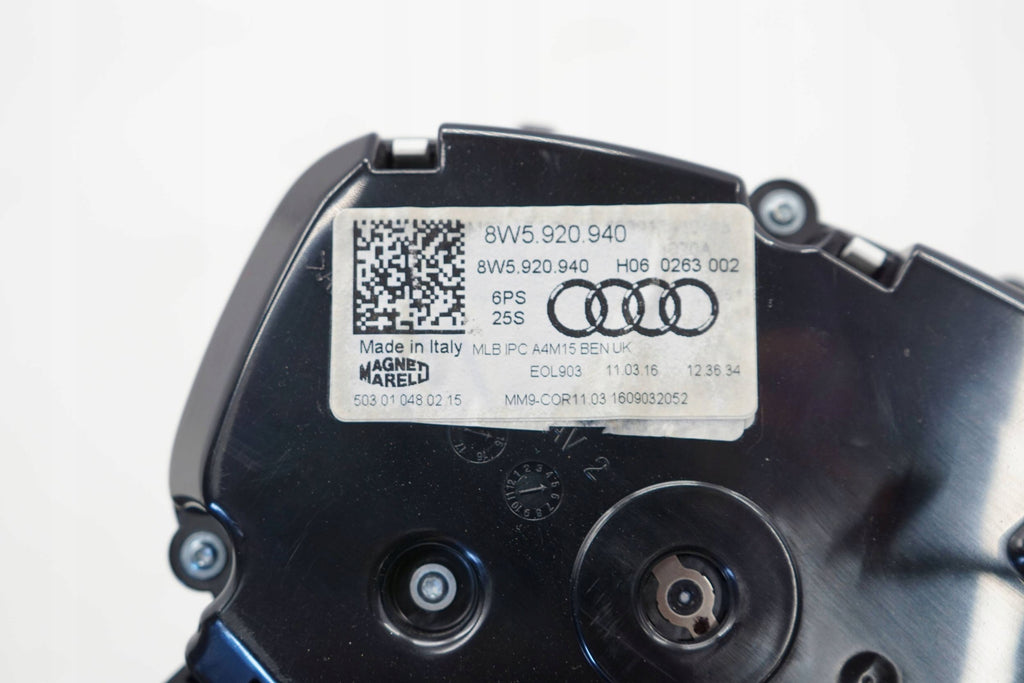 AUDI A4 B9 16R 1.4 TFSI COUNTER CLOCKS ENGLISH 8IN5920940