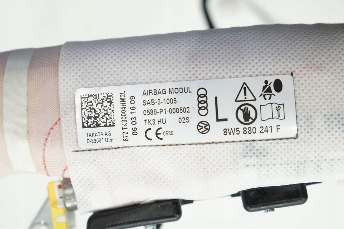 AUDI A4 B9 16R AIRBAG SEAT CUSHION LEFT FRONT 8W5880241F