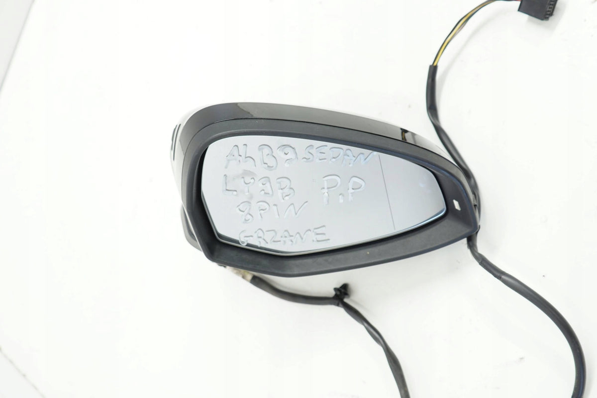 AUDI A4 B9 16R MIRROR RIGHT 9PIN LY9B ENGLISH