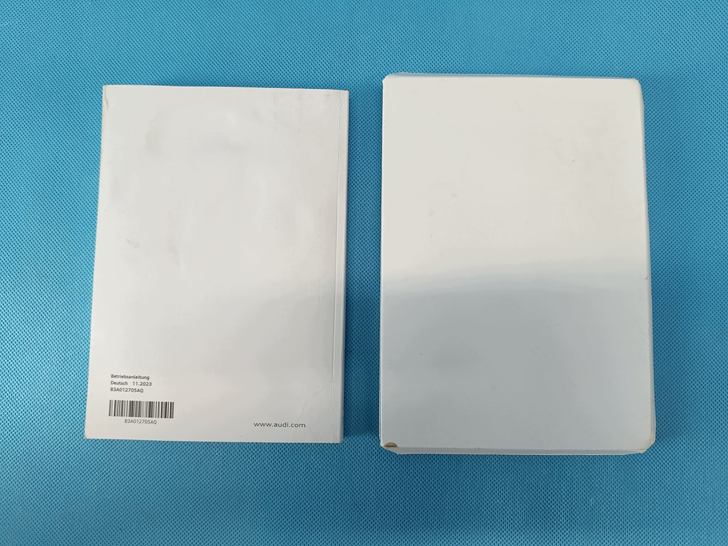 AUDI A4 B9 AVANT 2023R USER MANUAL IN GERMAN 83A012705AQ