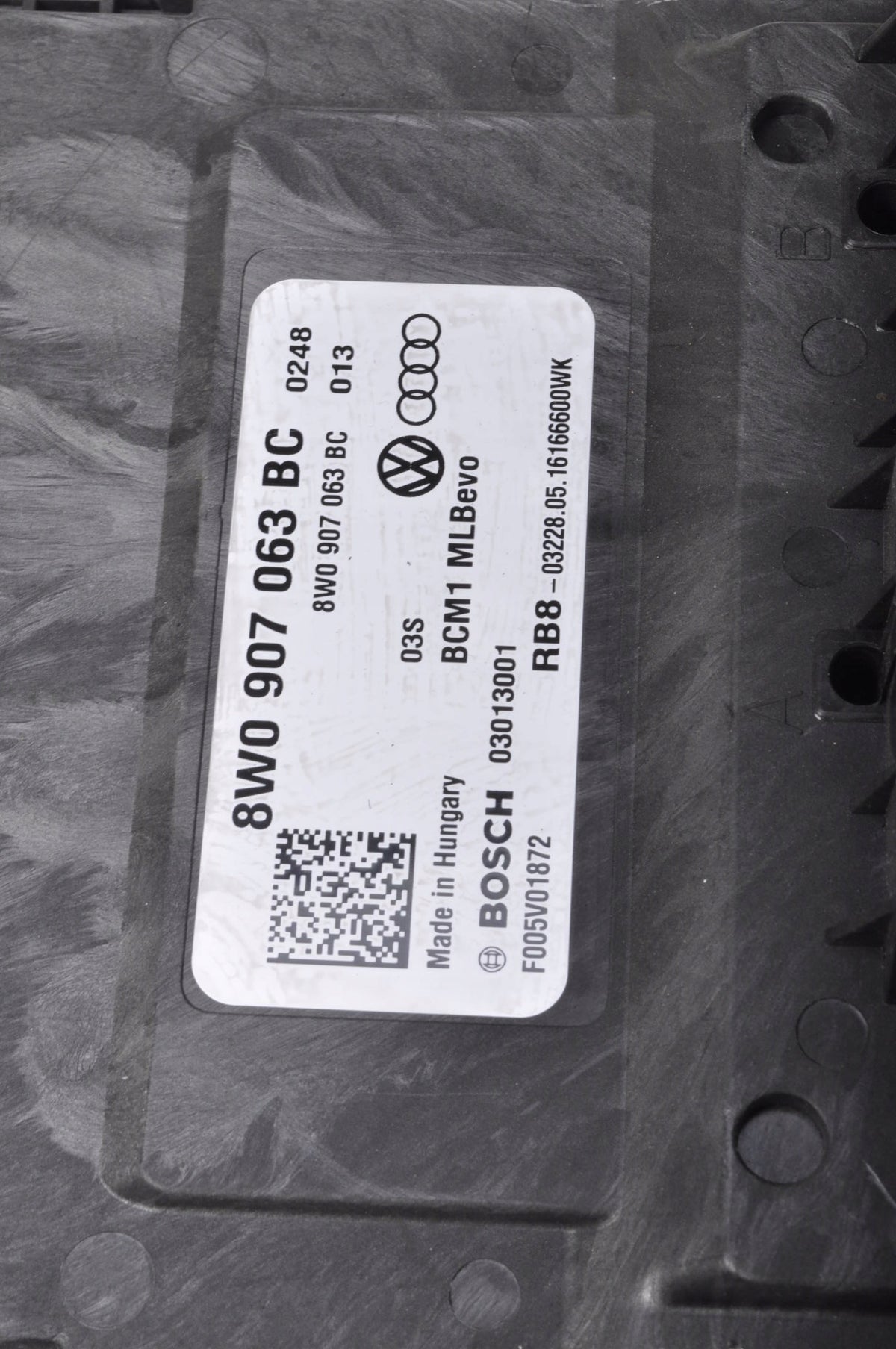 AUDI A4 B9 COMFORT MODULE 8W0907063BC