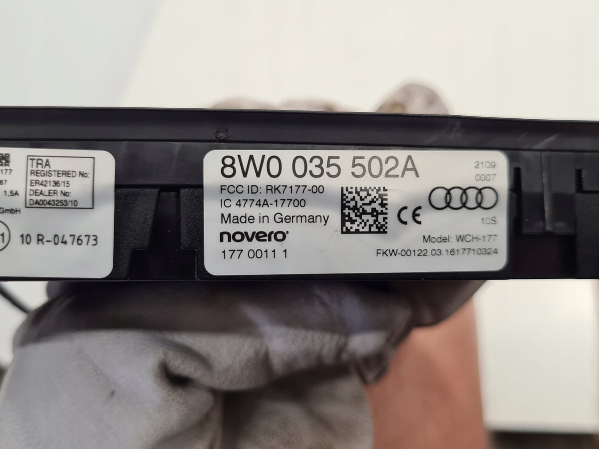 AUDI A4 B9 PHONE INDUCTION CHARGER 8W0035502A
