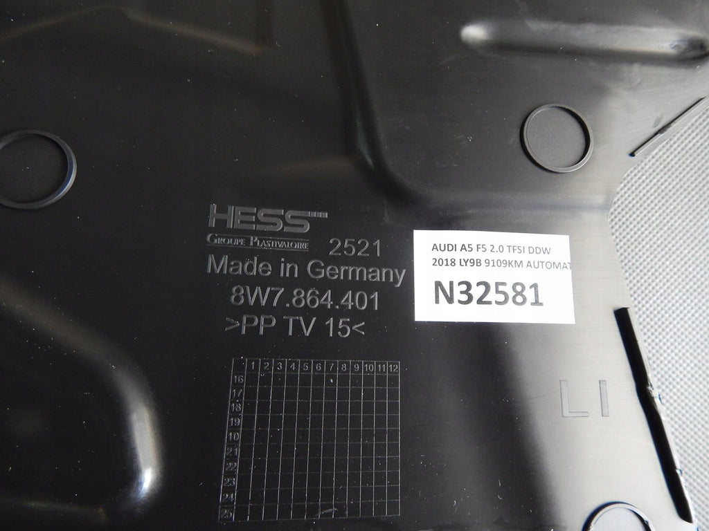 AUDI A5 F5 COVER LEFT 8W7864401