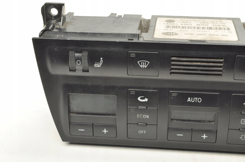 AUDI A6 C5 PANEL AIR CONDITIONING SWITCH 4B0820043L