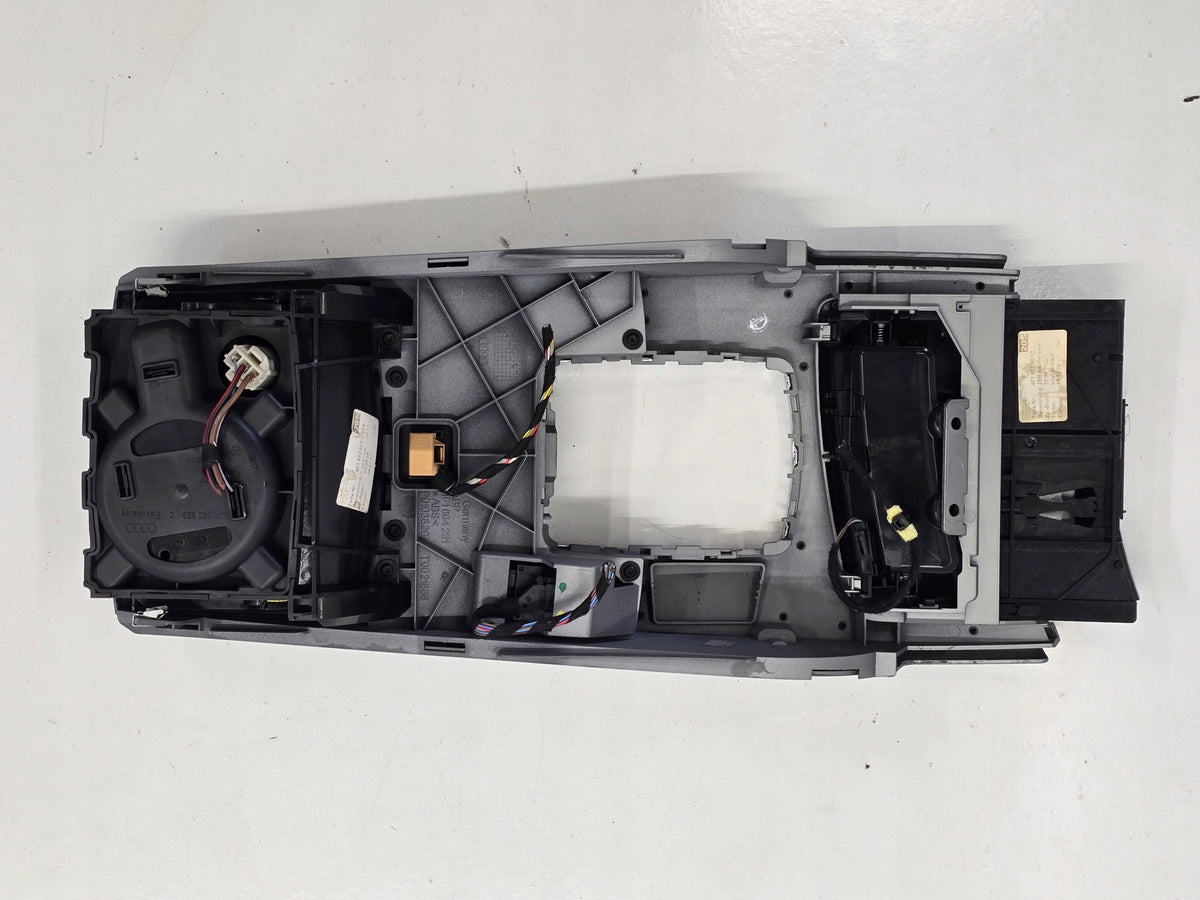 AUDI A6 C6 06R CONTROL PANEL MMI CENTER TUNNEL DECOR 4F1919611M