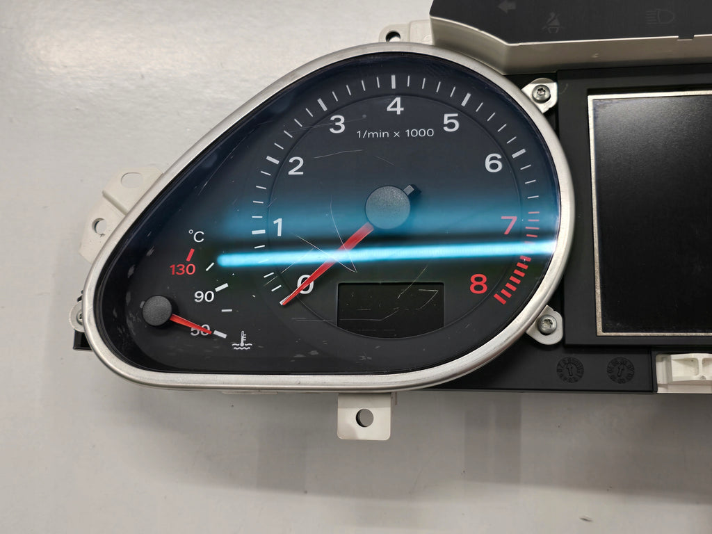AUDI A6 C6 06R COUNTER CLOCK 2.4 V6 EUROPE AUTOMATIC