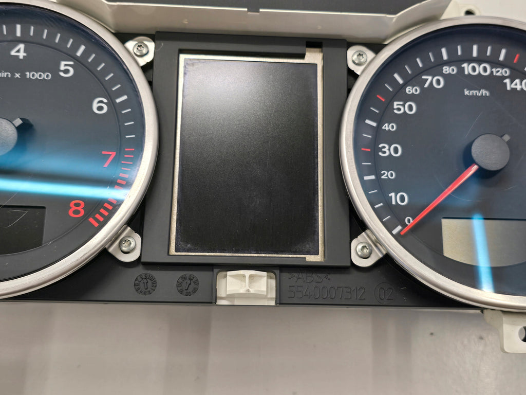 AUDI A6 C6 06R COUNTER CLOCK 2.4 V6 EUROPE AUTOMATIC
