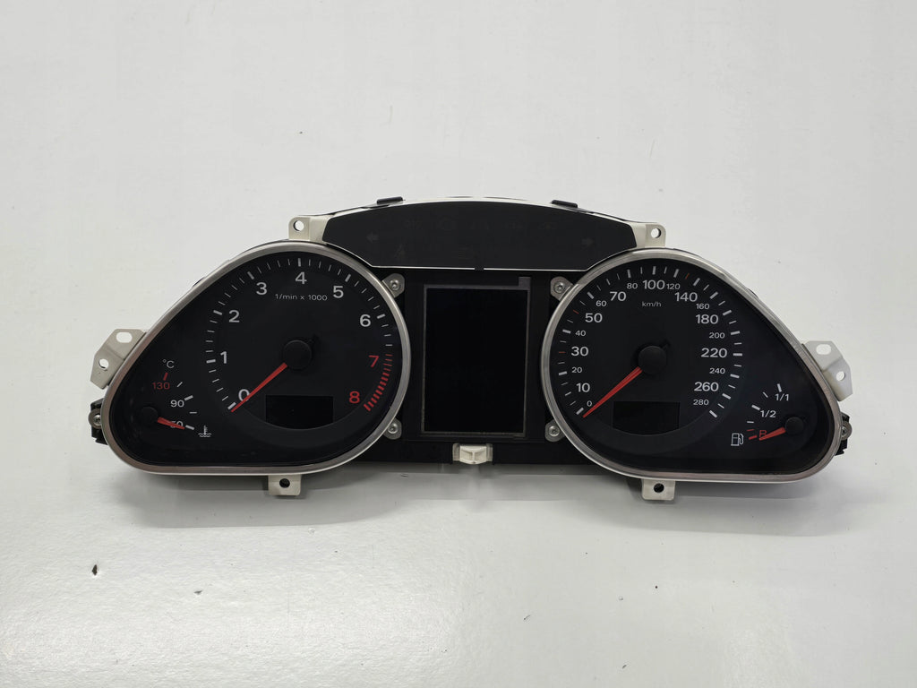 AUDI A6 C6 06R COUNTER CLOCK 2.4 V6 EUROPE AUTOMATIC
