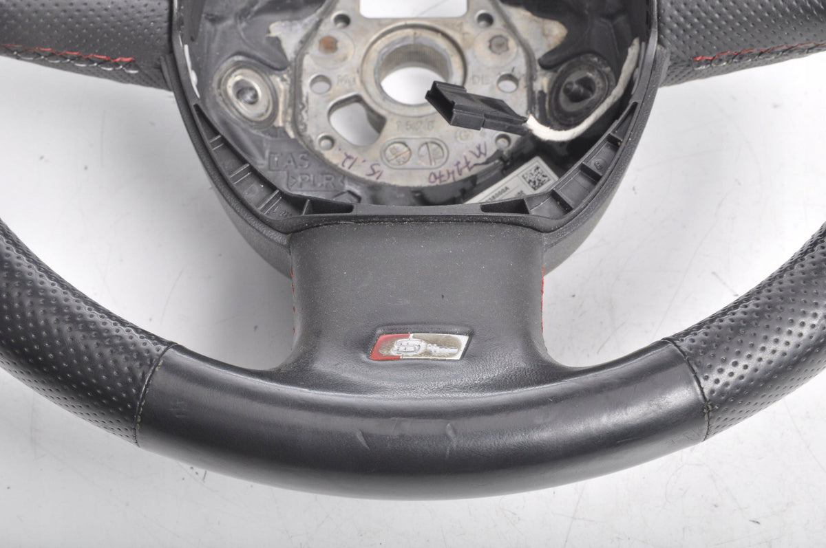 AUDI A6 C6 LEATHER STEERING WHEEL SLINE 61711340B00