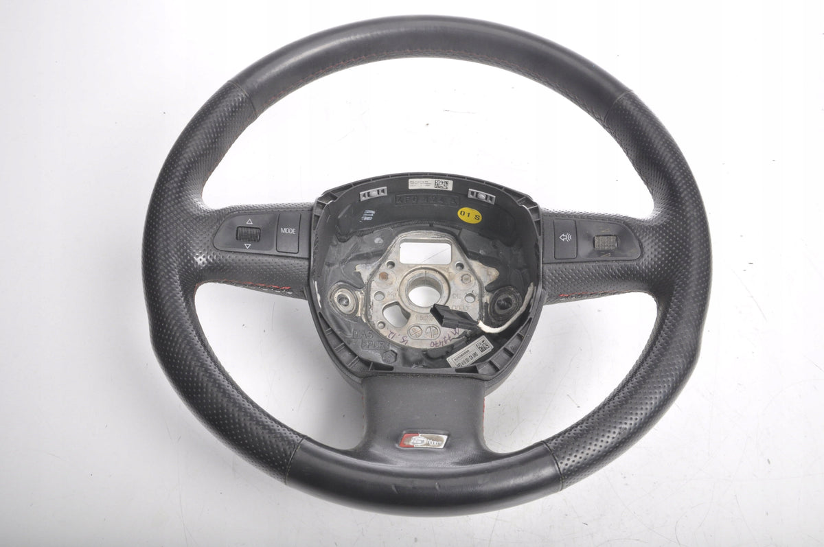 AUDI A6 C6 LEATHER STEERING WHEEL SLINE 61711340B00