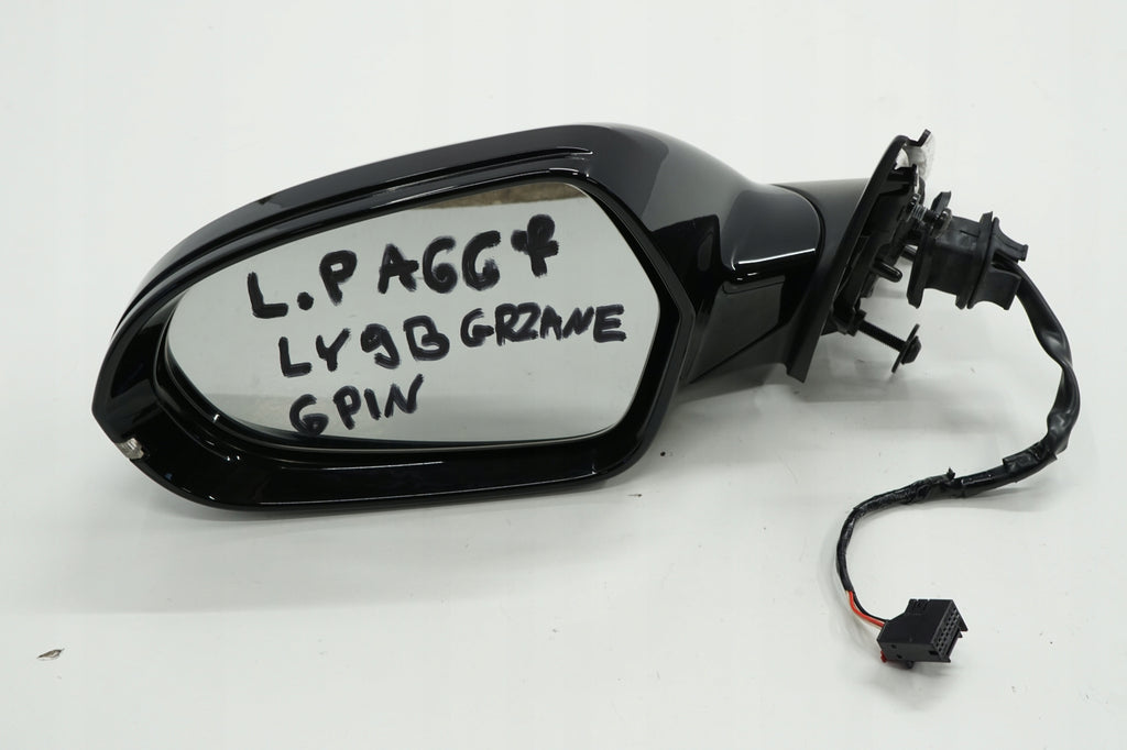 AUDI A6 C7 12R MIRROR LEFT 6PIN LY9B ANGLIK UK