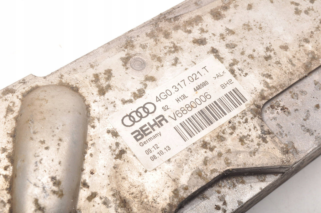 AUDI A6 C7 3.0 TDI OIL COOLER BOX 4G0317021T
