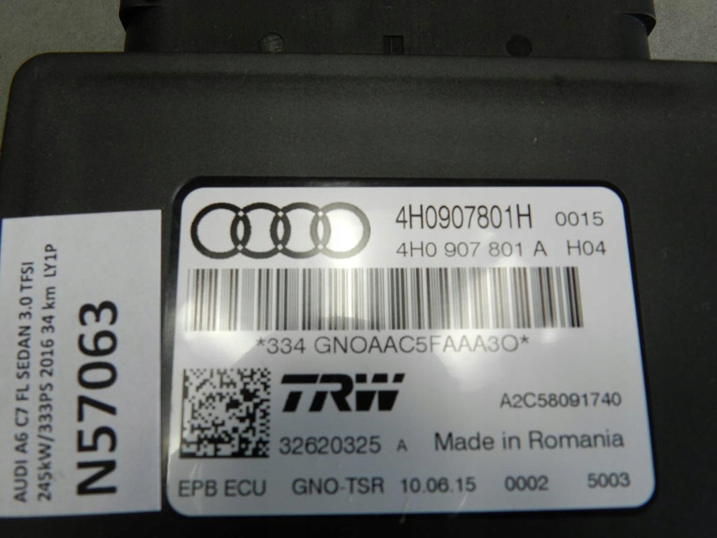 AUDI A6 C7 BRAKE MODULE 4H0907801H