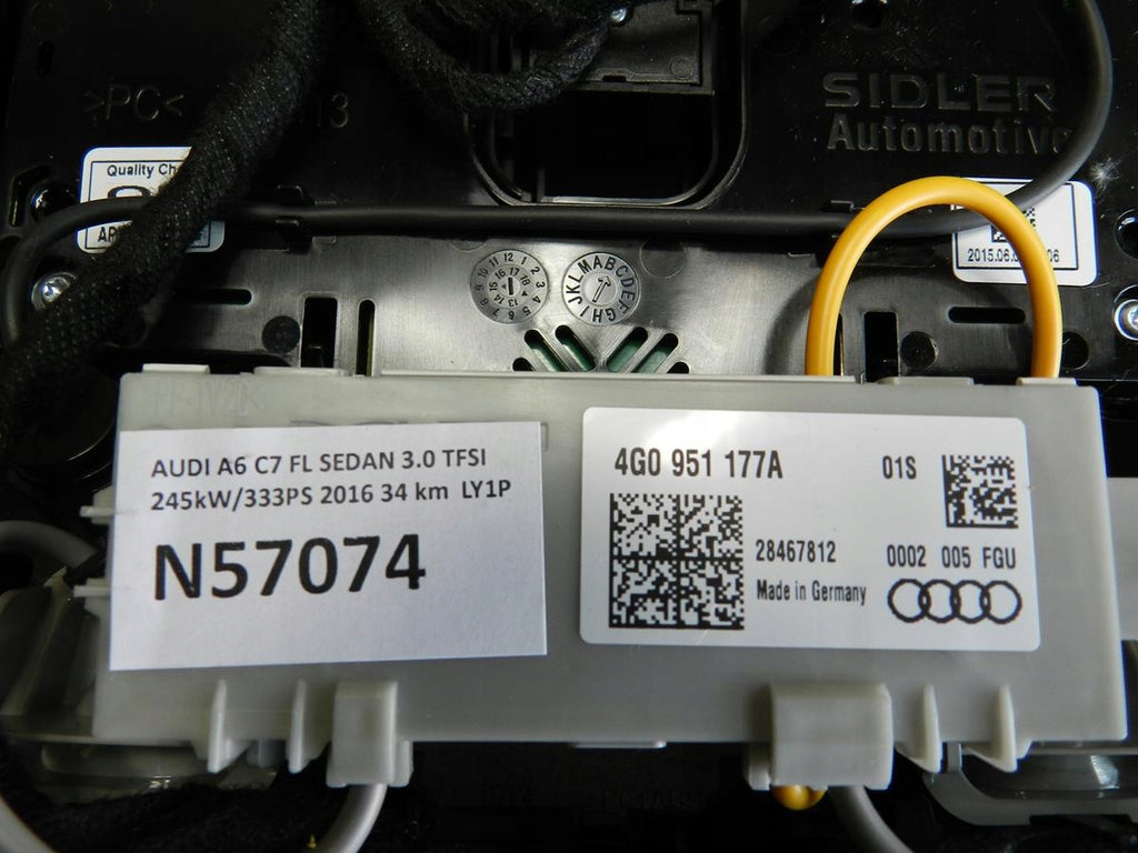 AUDI A6 C7 CABIN LAMP 4G0947135F 4G0951177A