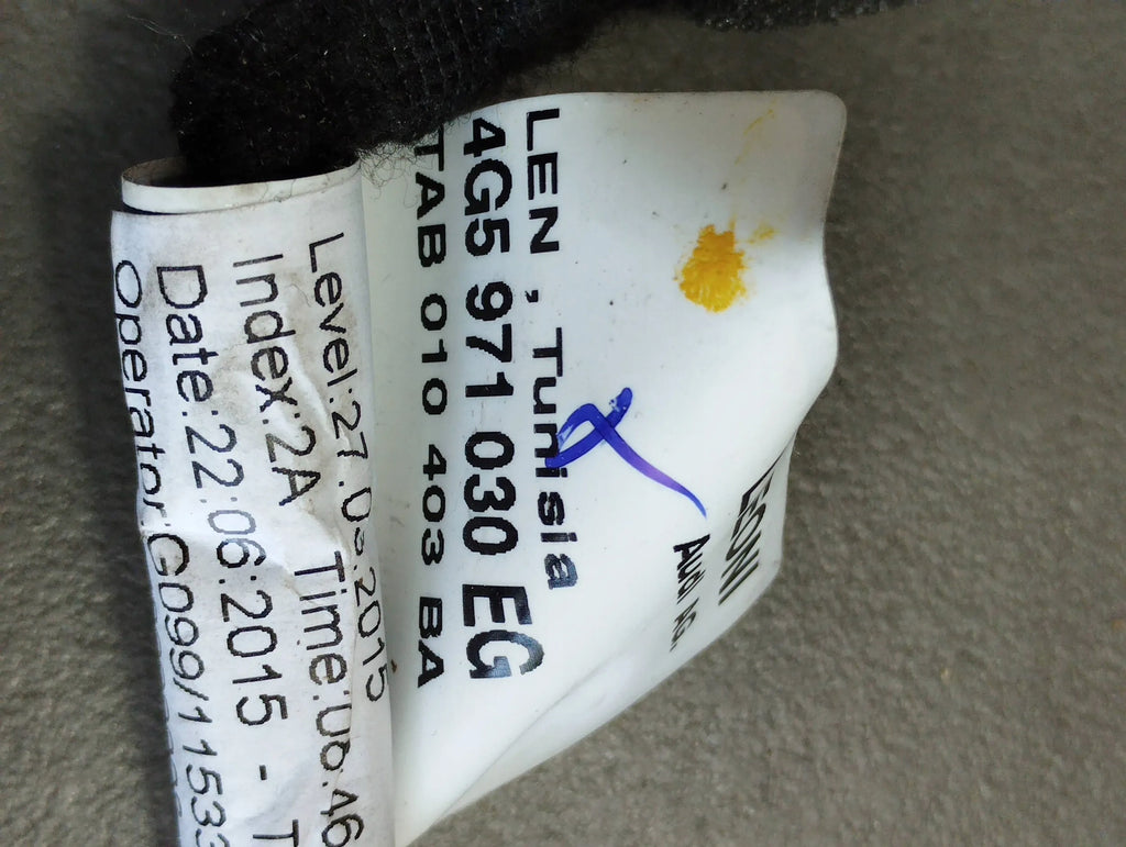 AUDI A6 C7 DOOR HARNESS RIGHT FRONT 4G5971030EG