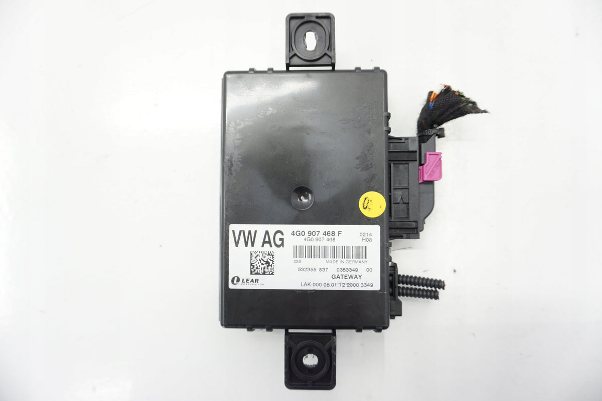 AUDI A6 C7 GATEWAY CONTROLLER MODULE 4G0907468F