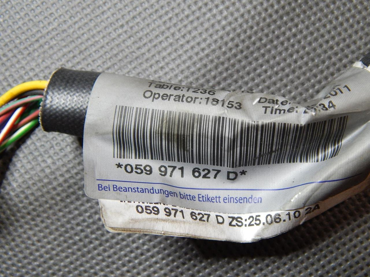 AUDI A7 4G INJECTION PUMP HARNESS 059971627D