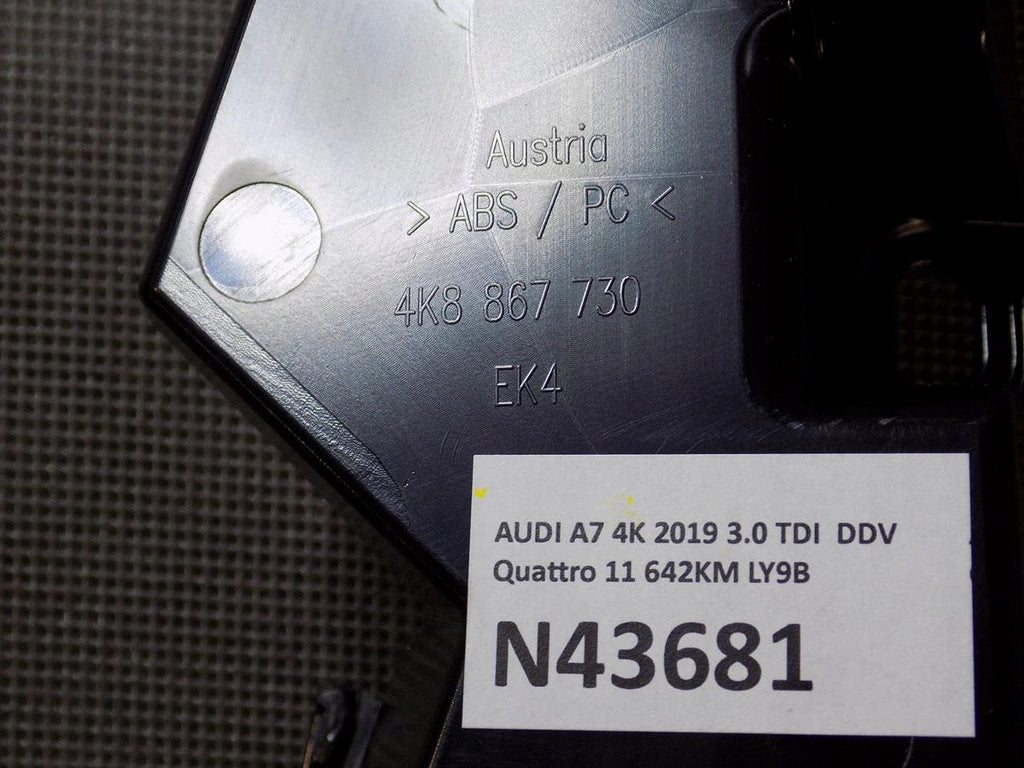 AUDI A7 4K SPEAKER MOUNT BRACKET 4K8867730