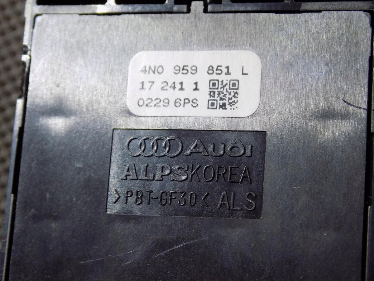 AUDI A8 4N D5 ROLLER SHUTTER WINDOW SWITCH 4N0959851L