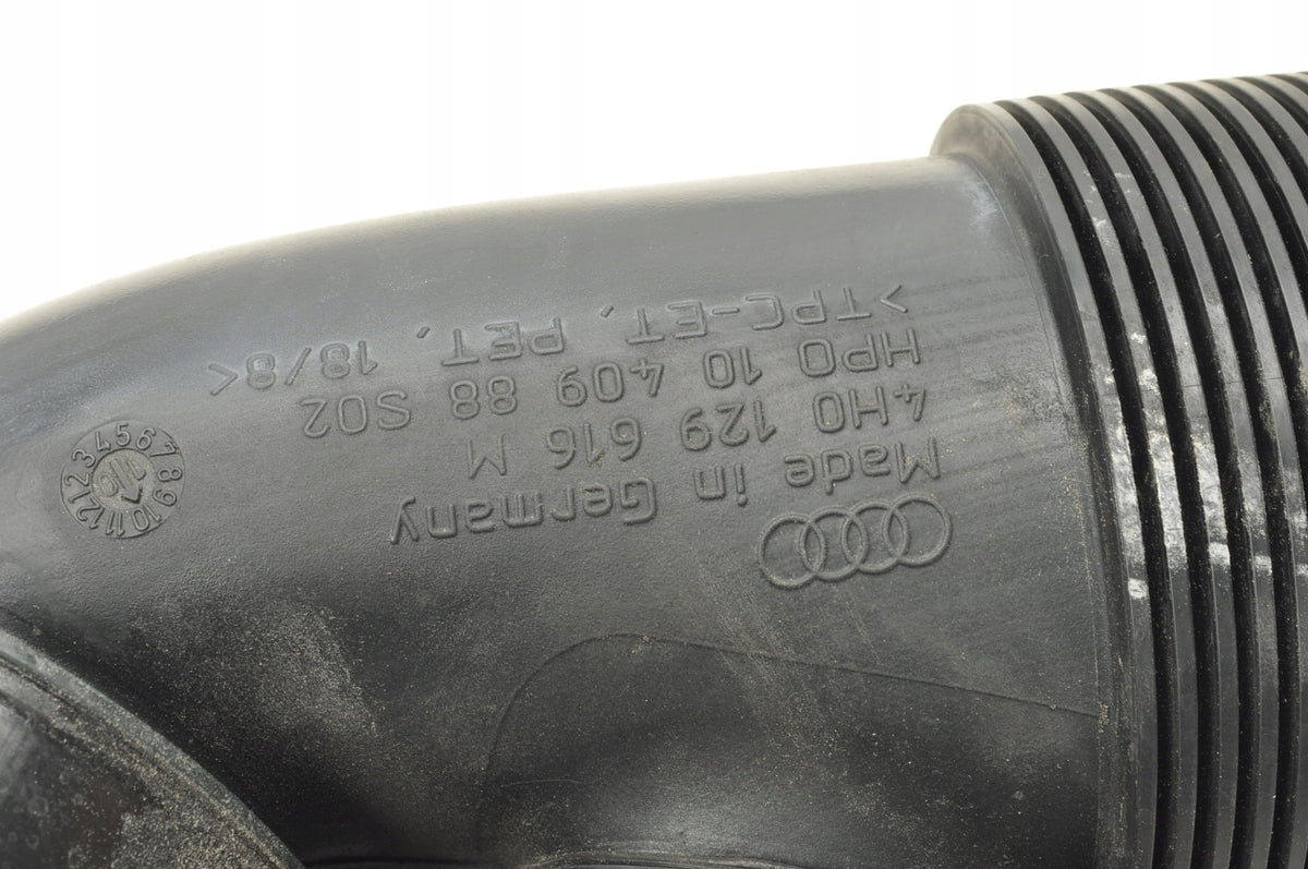 AUDI A8 D4 3.0 TFSI AIR INTAKE PIPE 4H0129616M