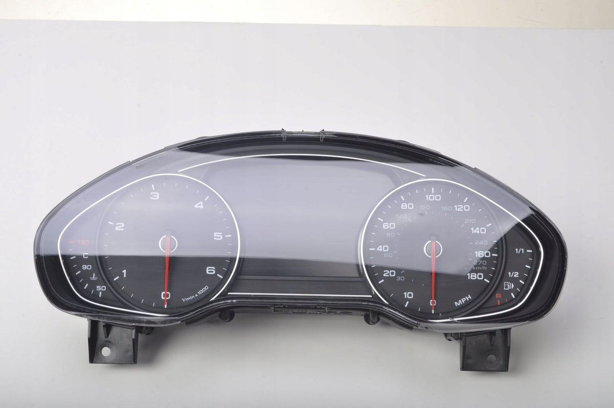 AUDI A8 D4 4.2 TDI COUNTER CLOCKS 4H0920910P ENGLISH
