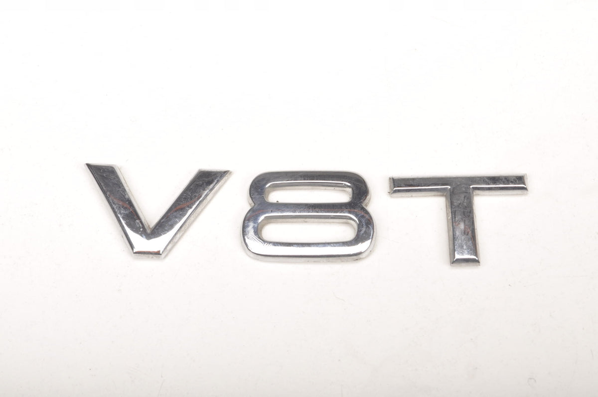 AUDI A8 D4 BADGE LOGO FENDER EMBLEM V8T