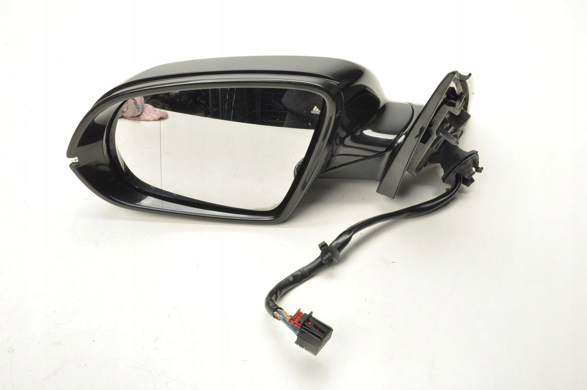 AUDI A8 D4 MIRROR LEFT ELECTRIC 14 PIN LY8X UK
