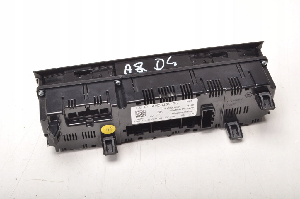 AUDI A8 D4 PANEL AIR CONDITIONING SWITCH 4H0820043D