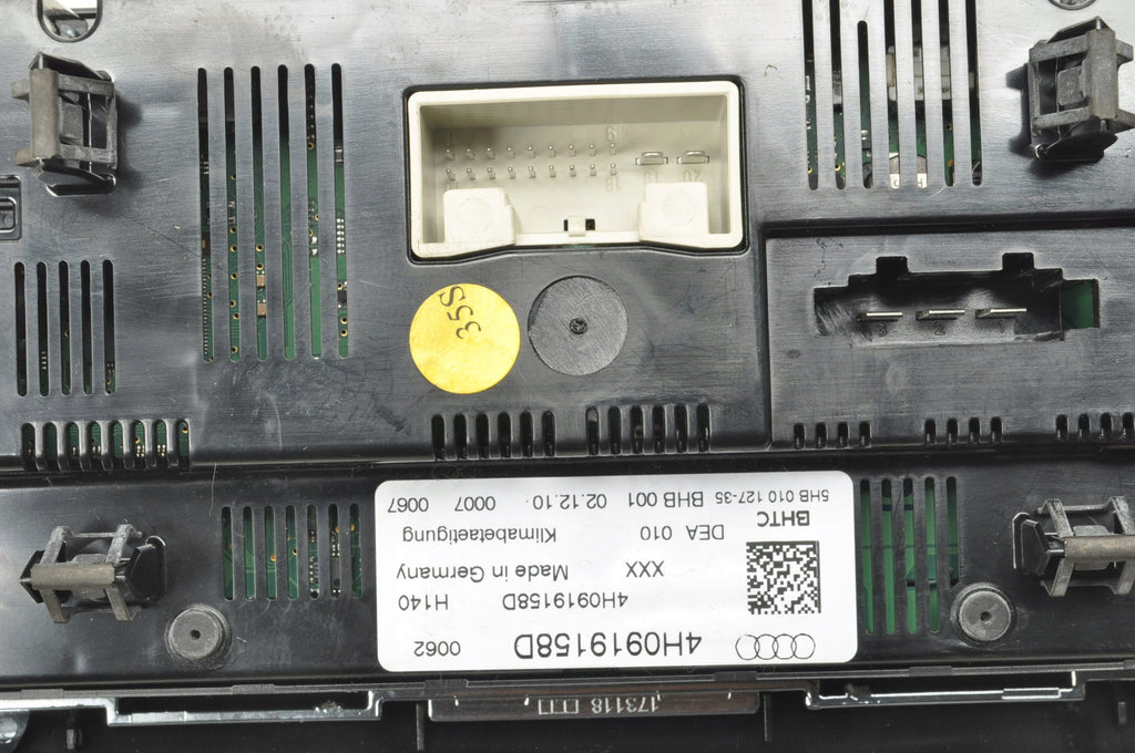 AUDI A8 D4 PANEL AIR CONDITIONING SWITCH REAR 4H0919158D
