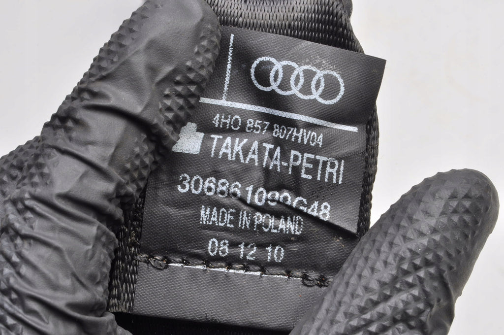 AUDI A8 D4 SEAT BELT MIDDLE REAR 2 ROW SEDAN 4H0857807H