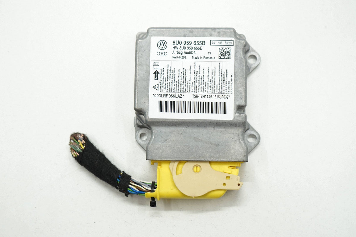 AUDI Q3 8U 13R SENSOR AIRBAG MODULE 8U0959655B